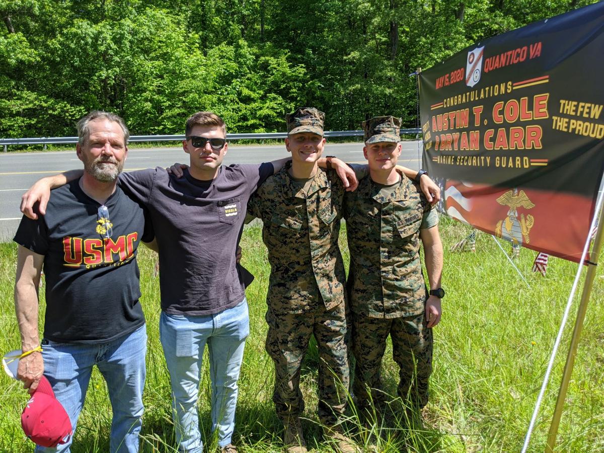 Proud Father Travels From New Jersey To Just Outside Quantico Gates Military Insidenova Com
