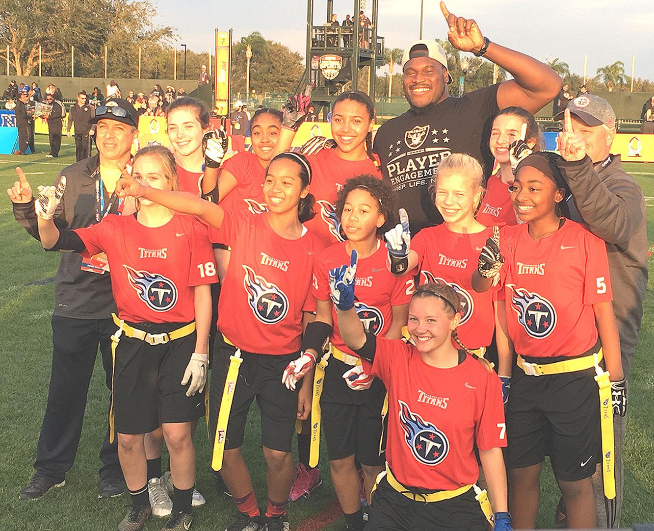 Arlington NFL Flag Football team wins a national championship Sports