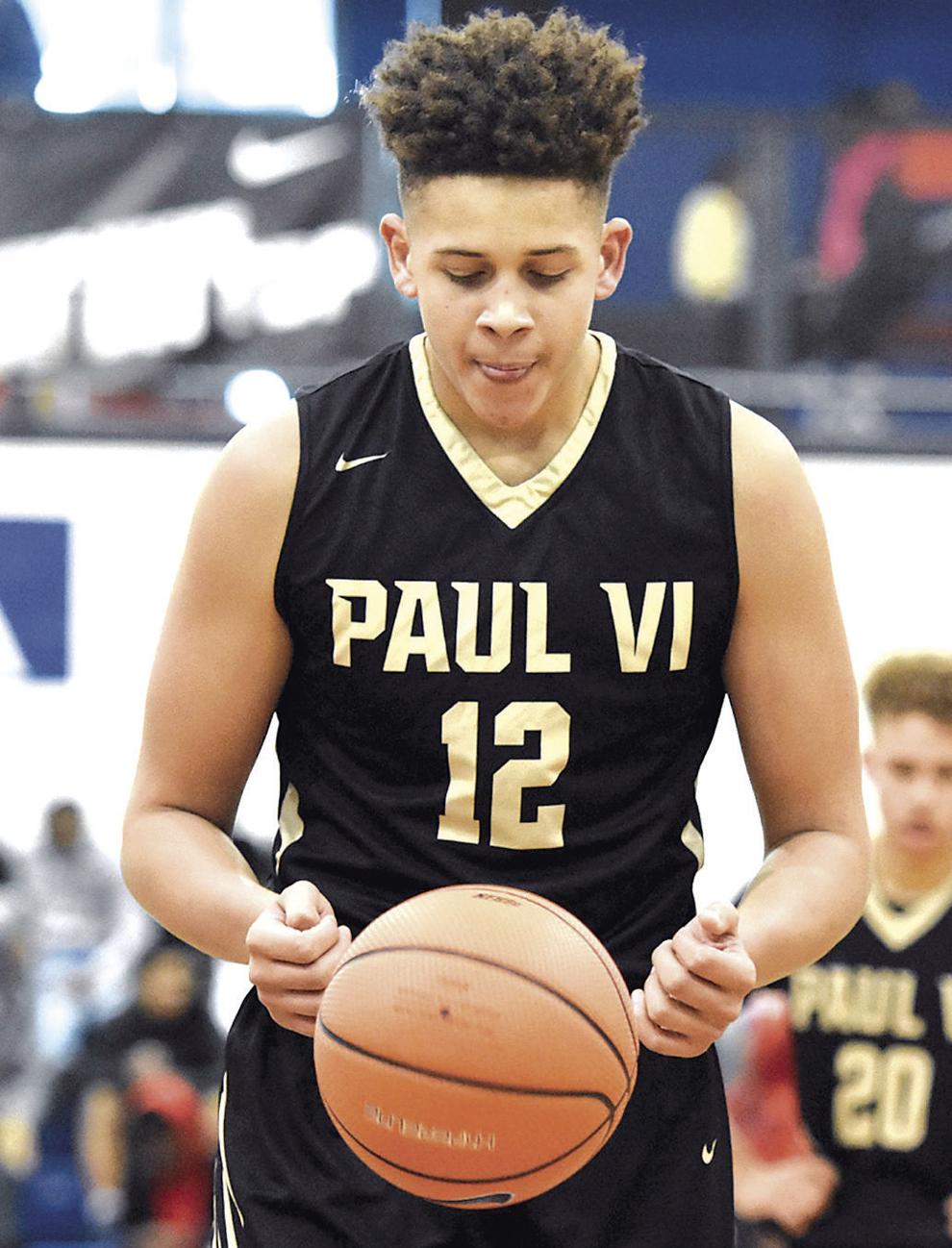 Josh Oduro elevates his basketball game at Paul VI Prince William