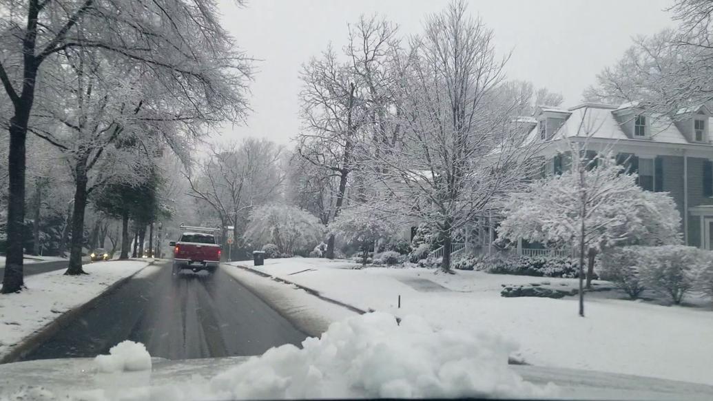 Snow totals from Northern Virginia's first snow of 2020 | Local Weather