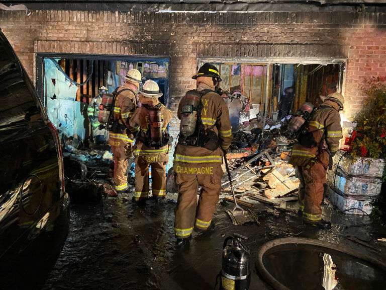 Discarded fireworks spark twoalarm house fire in Centreville