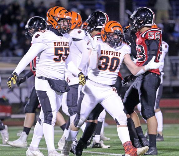 Brentsville's Tyler Nix, Ryan Stevens, Bryce Jackson and Nick Griffin