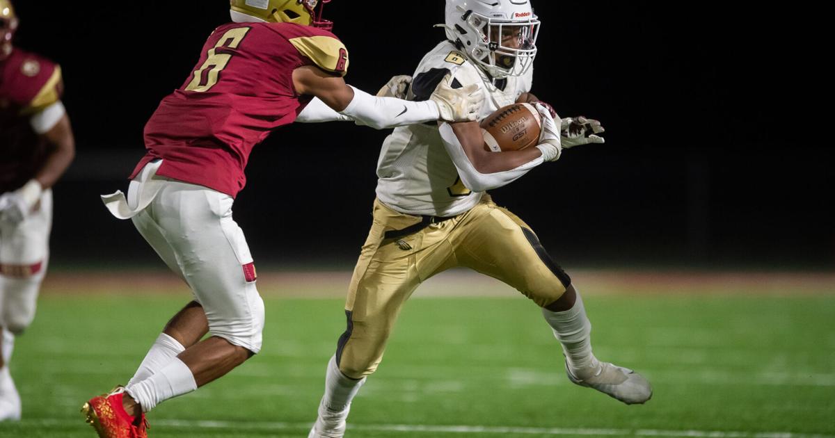 Unity Reed Letter PHOTOS: Freedom-Woodbridge-Unity Reed football | Prince William ...