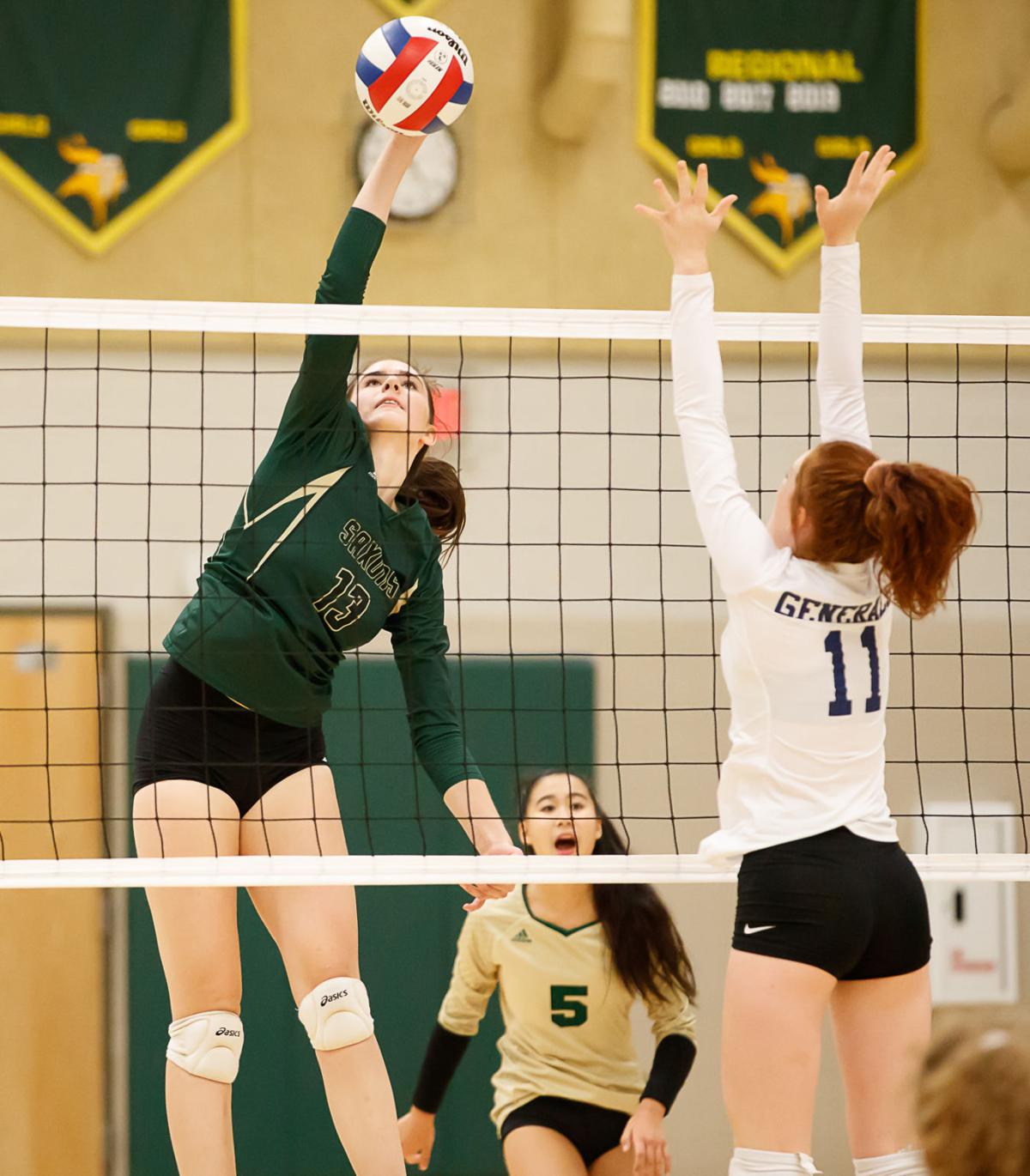 PHOTOS Langley girls volleyball action Sports