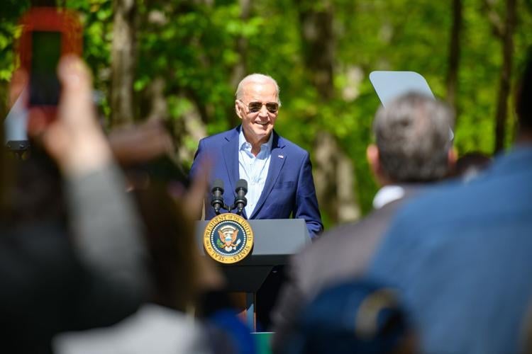 Joe Biden at Prince William Forest Park