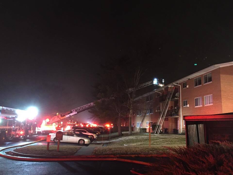 Six residents rescued from apartment fire in Alexandria area
