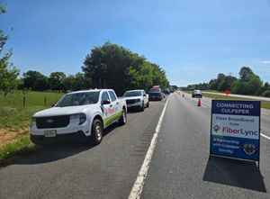 FiberLync reports early progress on Culpeper broadband expansion project