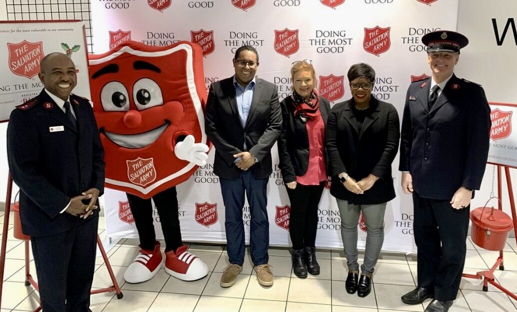 The Salvation Army getting ready to begin annual Christmas Red Kettle  Campaign 