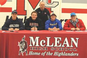 Four Mclean High School Football Players Sign Letters Of Intent