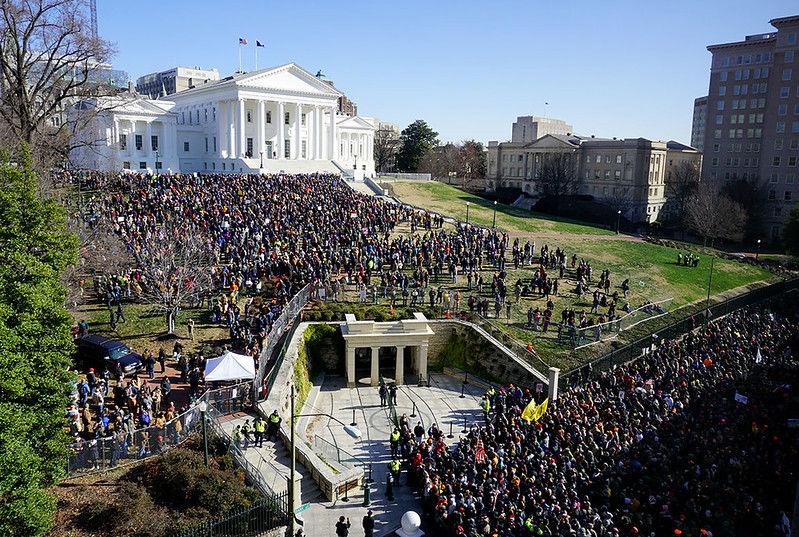gun rights rally in Richmond