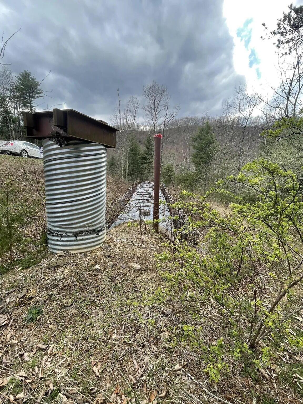 For sale Mountainside survivalist bunker near Greenbrier resort