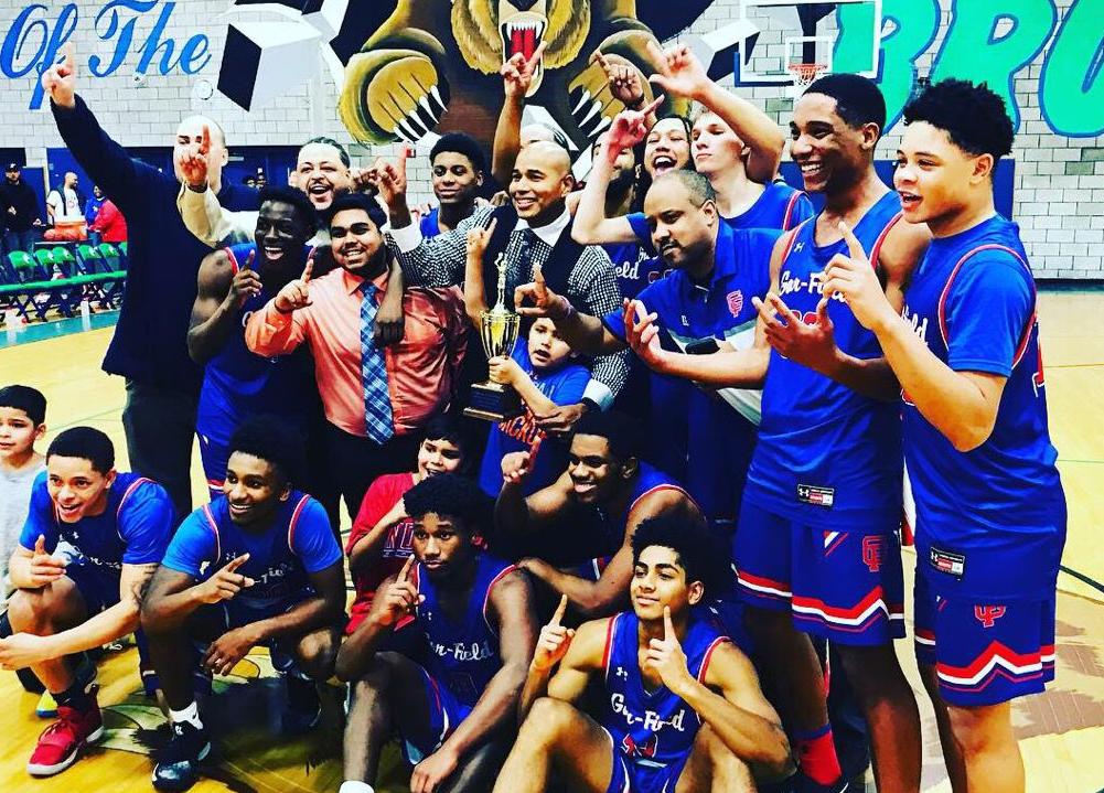 Gar Field Boys Basketball Captures First District Tournament Title
