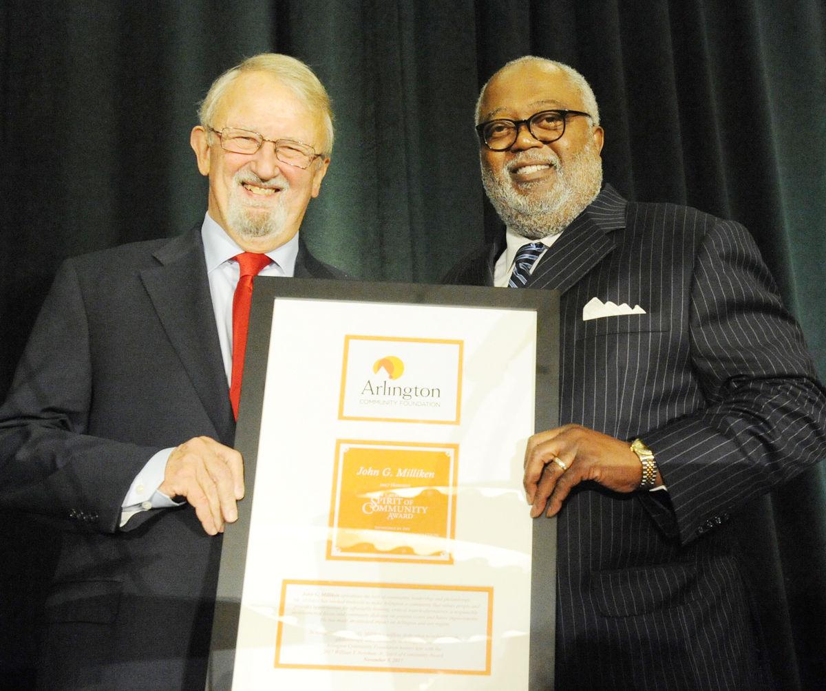 PHOTOS Milliken lauded with 2017 Spirit of Community Award