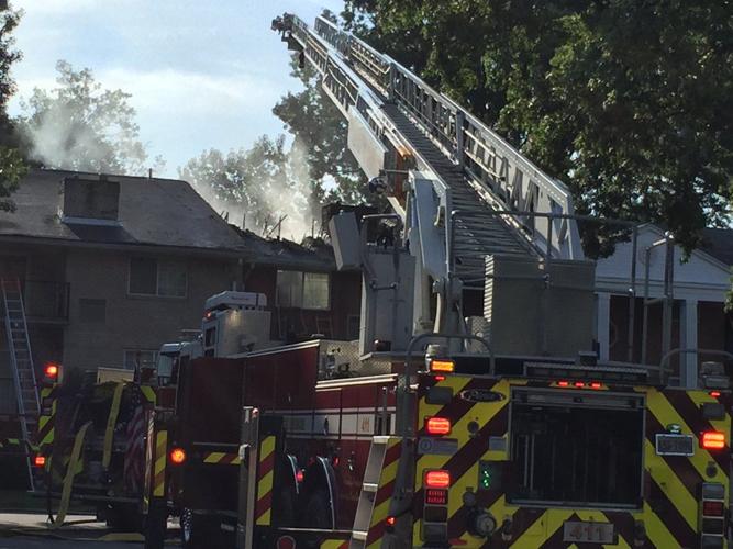 Unattended candle sparks fire at apartment complex in Fairfax County ...