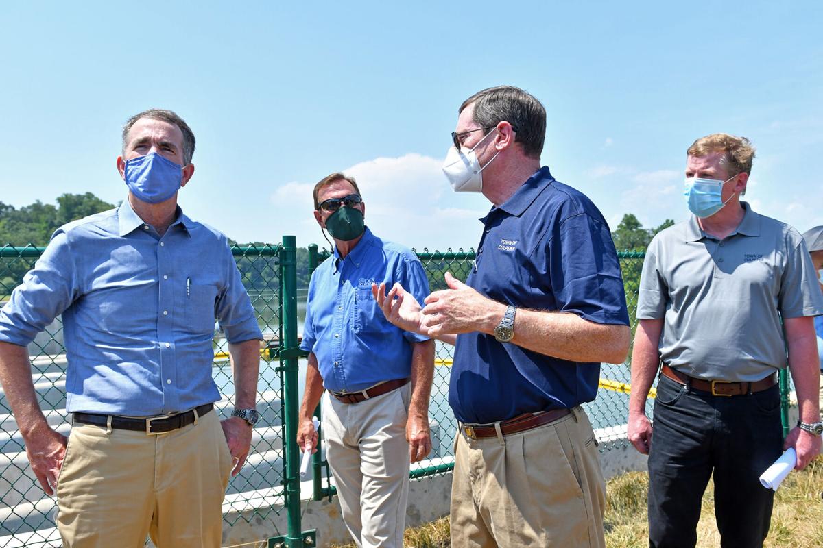 Gov. Northam visits Lake Pelham