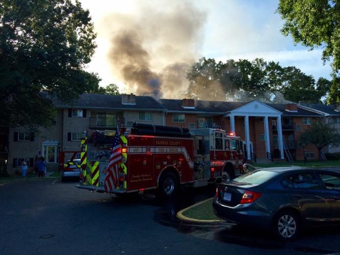 Unattended candle sparks fire at apartment complex in Fairfax County ...