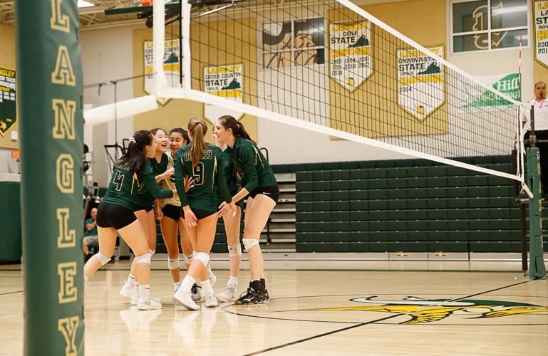 PHOTOS Langley girls volleyball action Sports