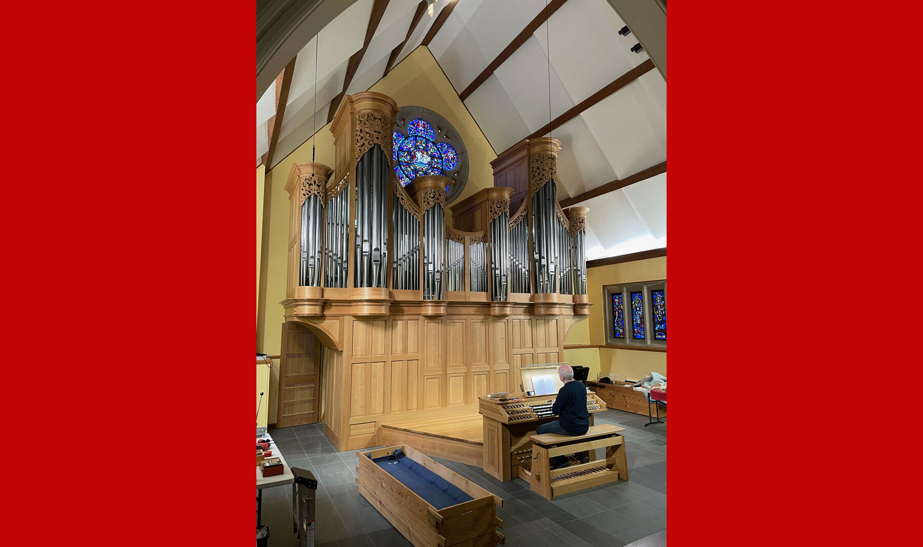 New pipe store organ