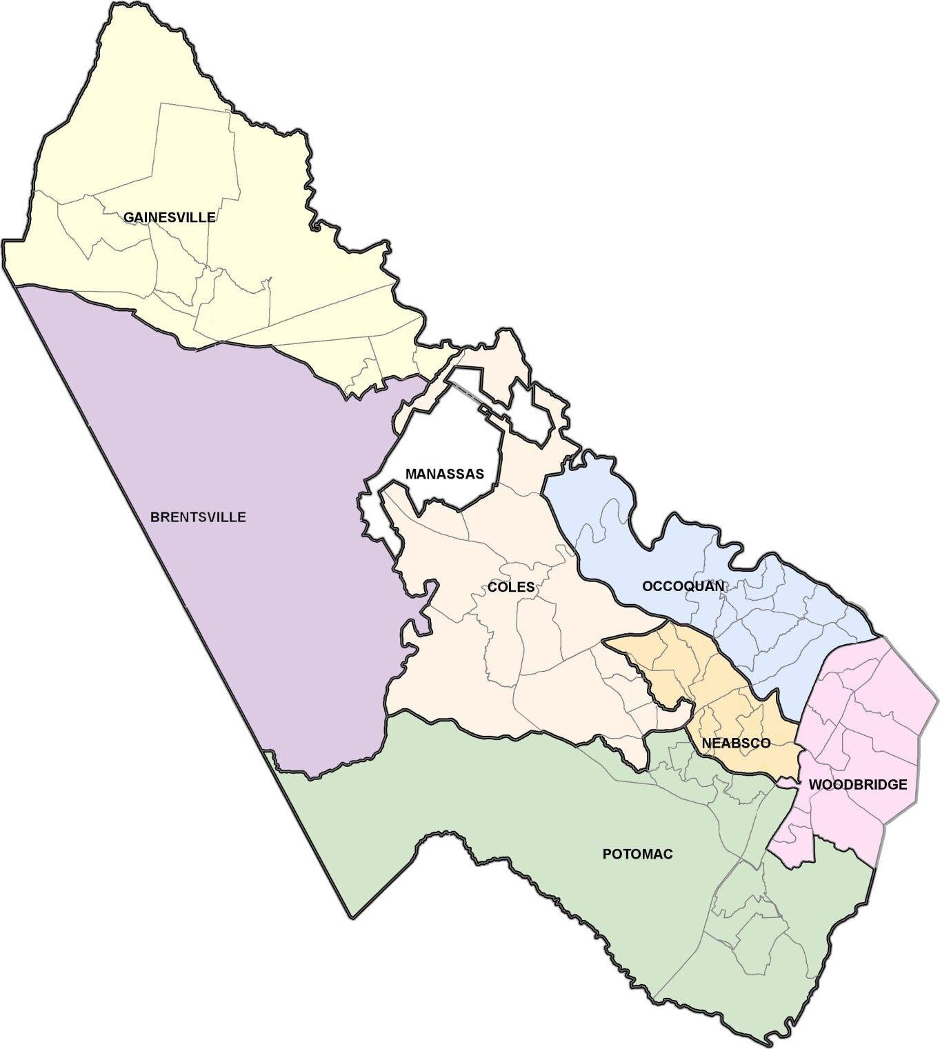 Prince William County plans to stick with seven magisterial districts