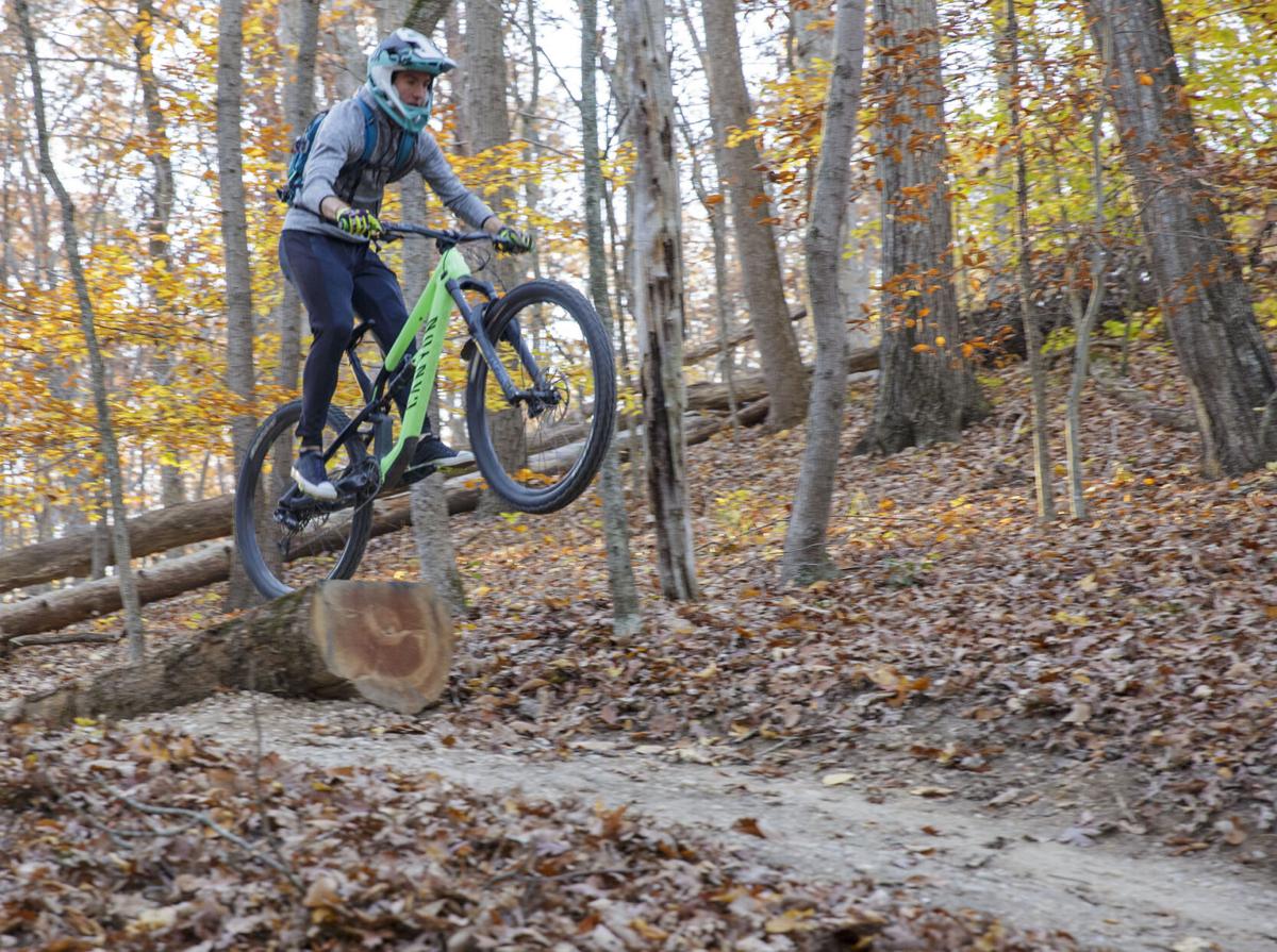 New mountain bike trail opens at Locust Shade Park near Quantico