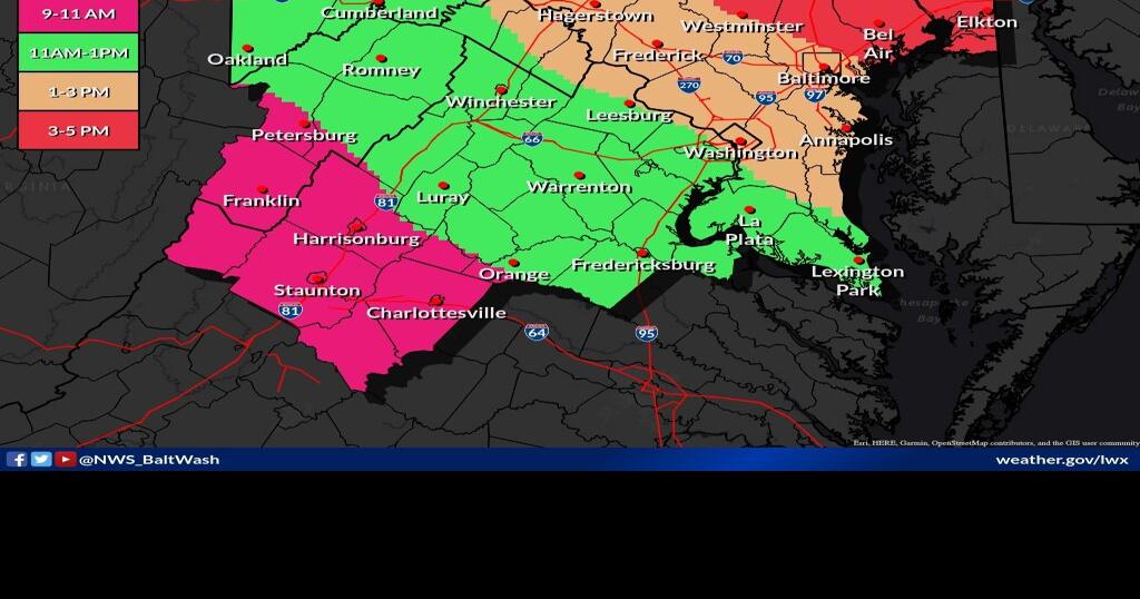 Ready for more snow Northern Virginia under winter storm watch Tuesday into Wednesday  InsideNoVa