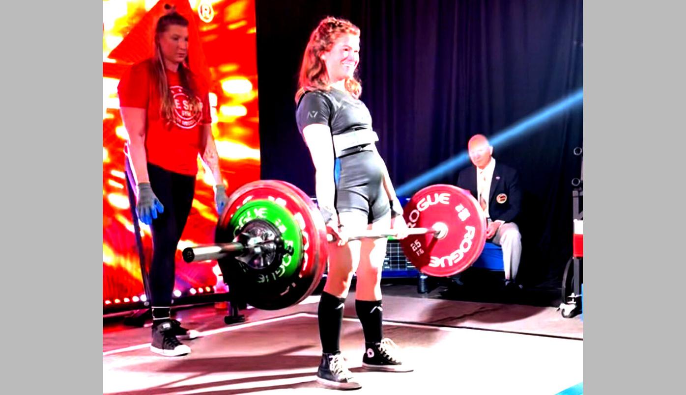 High school girls set records at powerlifting competition