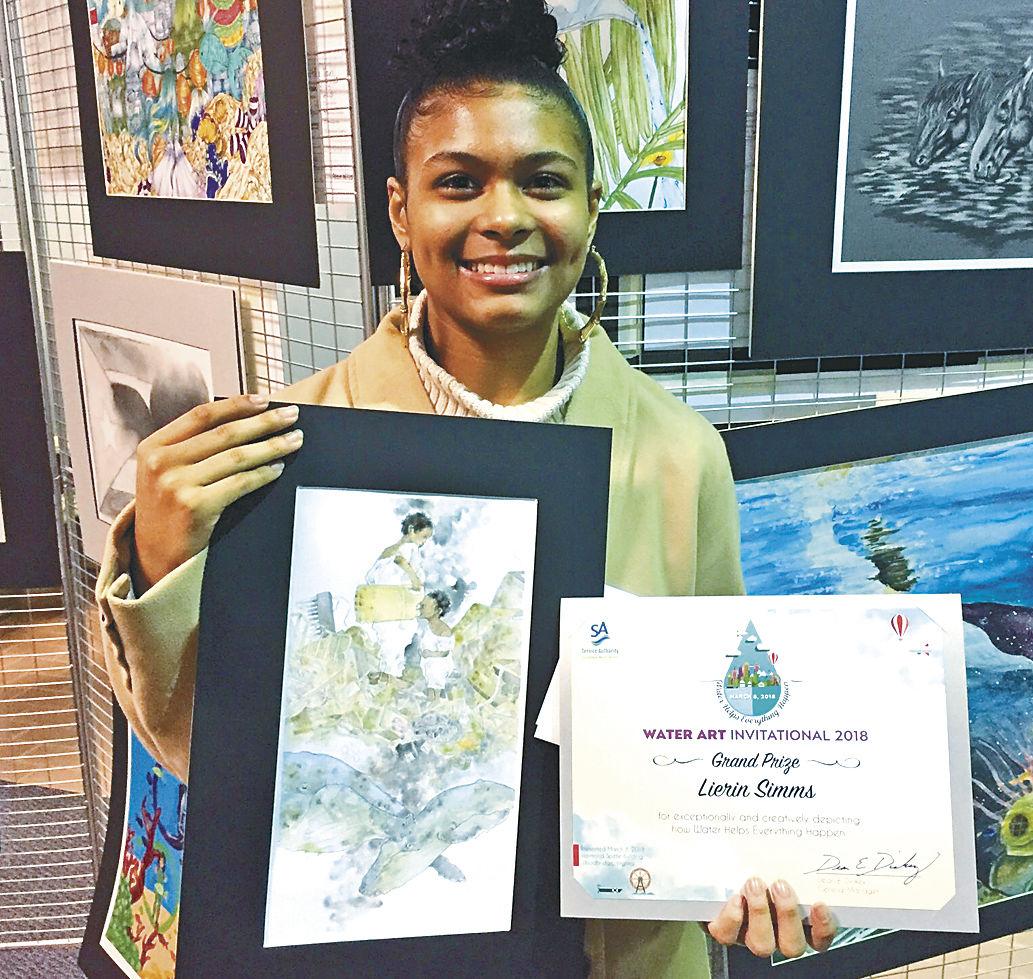 Colgan student takes top prize at Water Art Invitational Prince