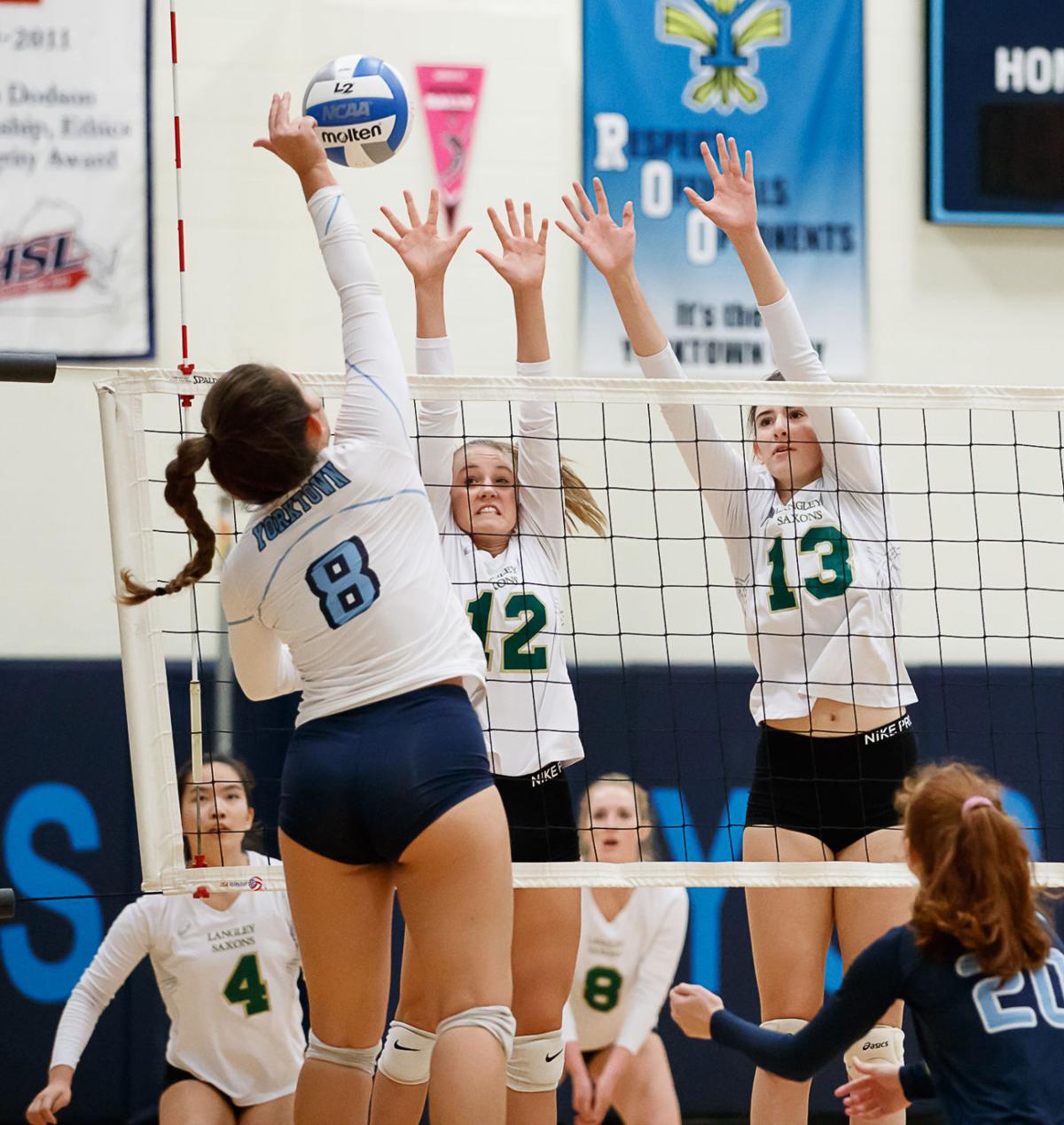PHOTOS Langley volleyball victory gives coach 400th win Multimedia