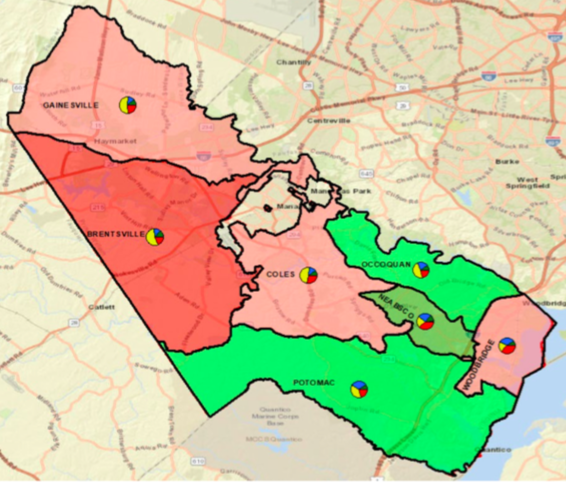 Prince William County Data Center Overlay Map