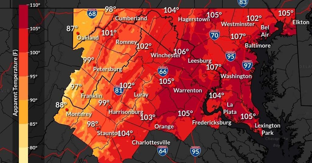 UPDATED: Excessive heat watch issued; heat index expected to climb as ...