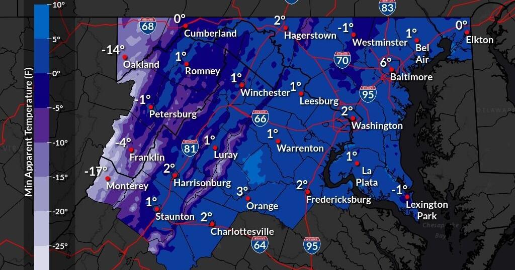 Northern Virginia weather delays for Monday, Dec. 15 Headlines