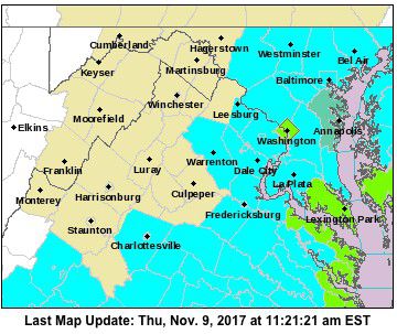 Freezing temperatures expected this weekend in Northern Virginia