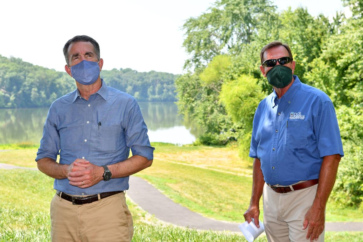 Gov. Northam visits Lake Pelham