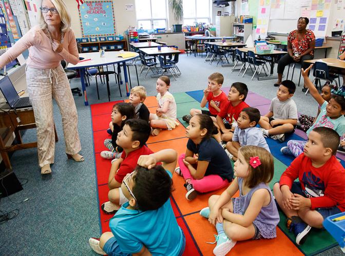 PHOTOS Back to school early at Barcroft Elementary Multimedia
