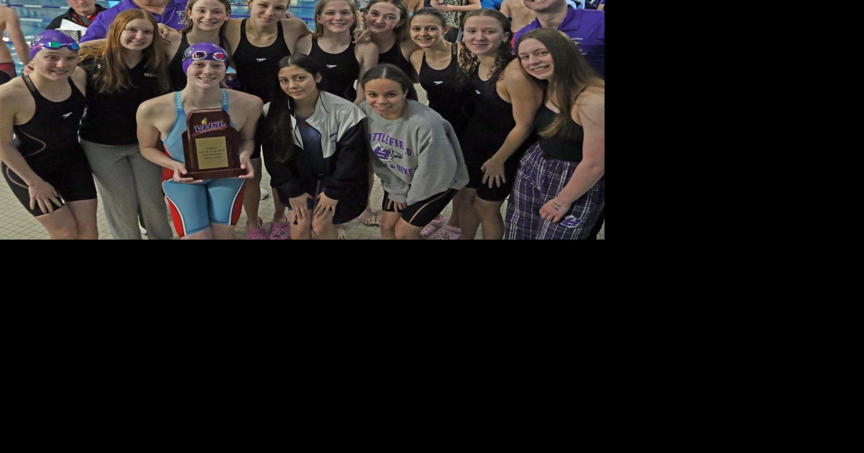 Battlefield girls, Colgan boys capture region swim titles | Sports ...