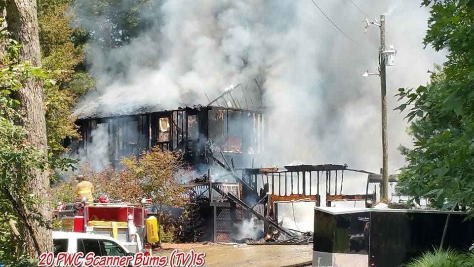 UPDATED Retired Fairfax firefighter loses home in Catlett blaze