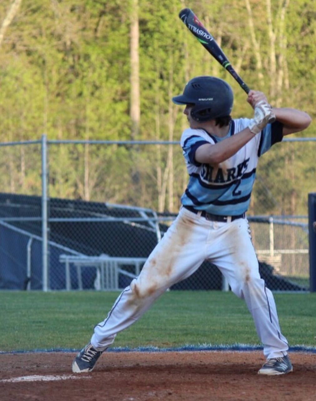 Battlefield's Austin Estridge, Zach Agnos; Patriot's Brian Rall and