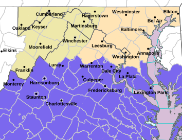 Winter weather advisory issued for part of Northern Virginia ...