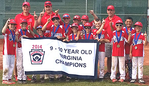 Undefeated, Vienna Little League team wins regional championship, town's  first in 50 years