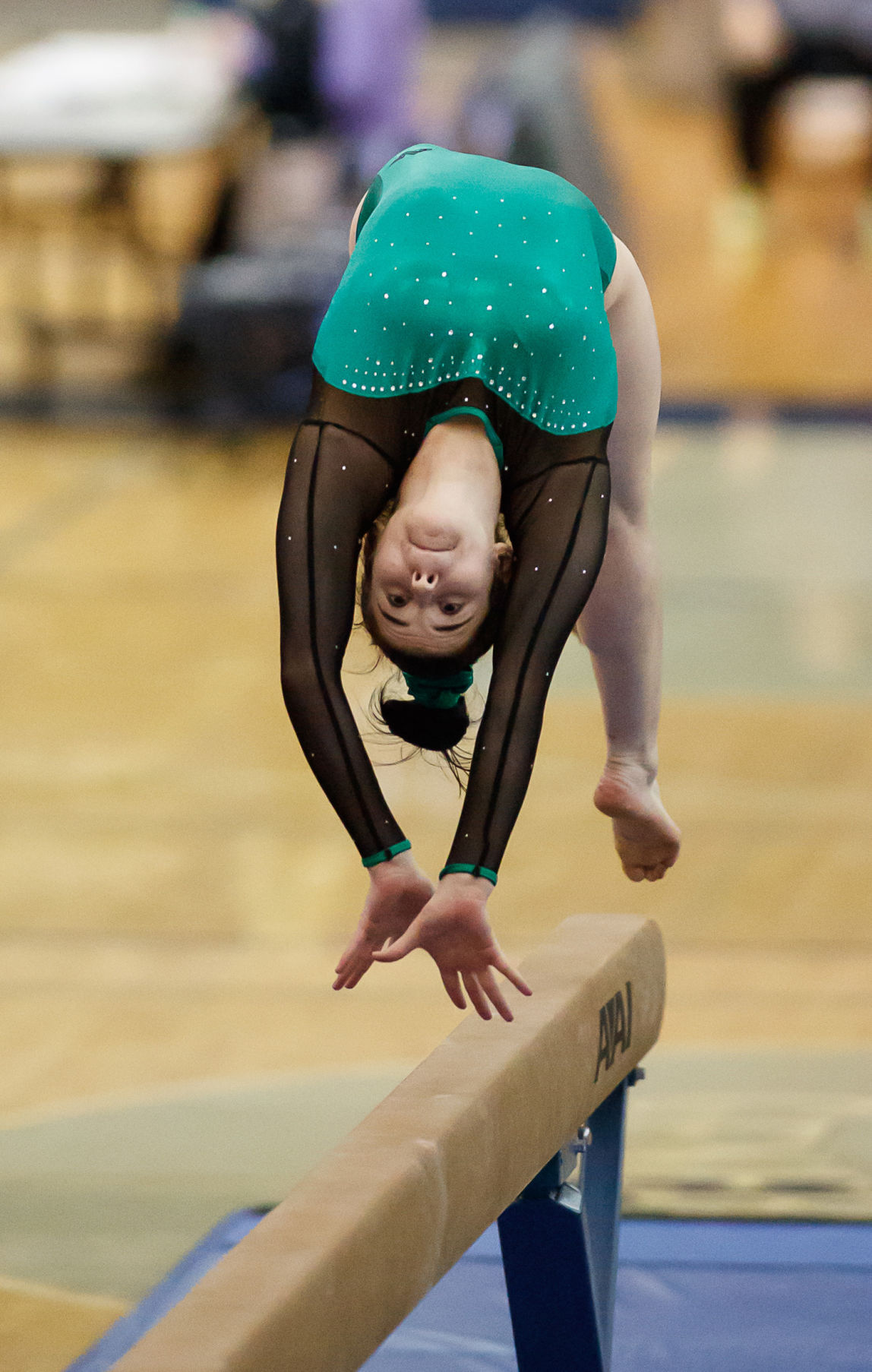 PHOTOS Arlington highschoolers face off in gymnastics tournament
