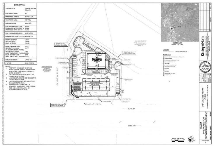 Wawa proposed at former restaurant site off Sudley Road Prince