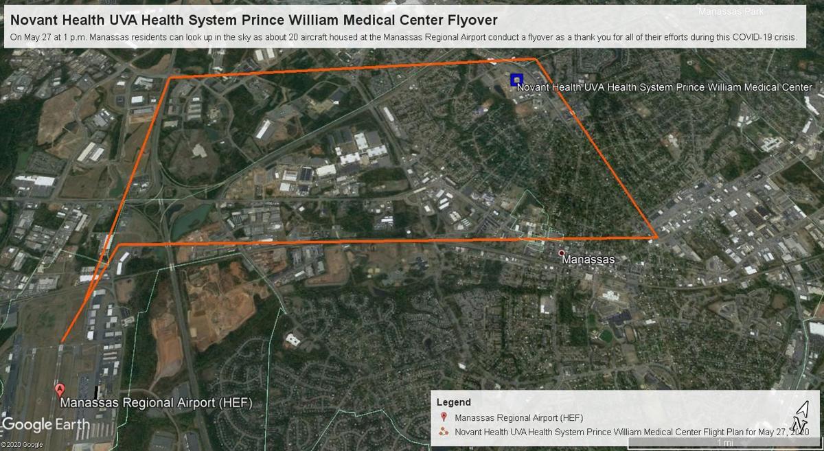 Manassas Flyover Planned Wednesday To Honor Health Care Workers Headlines Insidenova Com