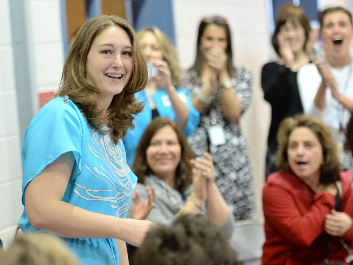 VIDEO: Gainesville teacher surprised with ‘Oscars of teaching’ award ...