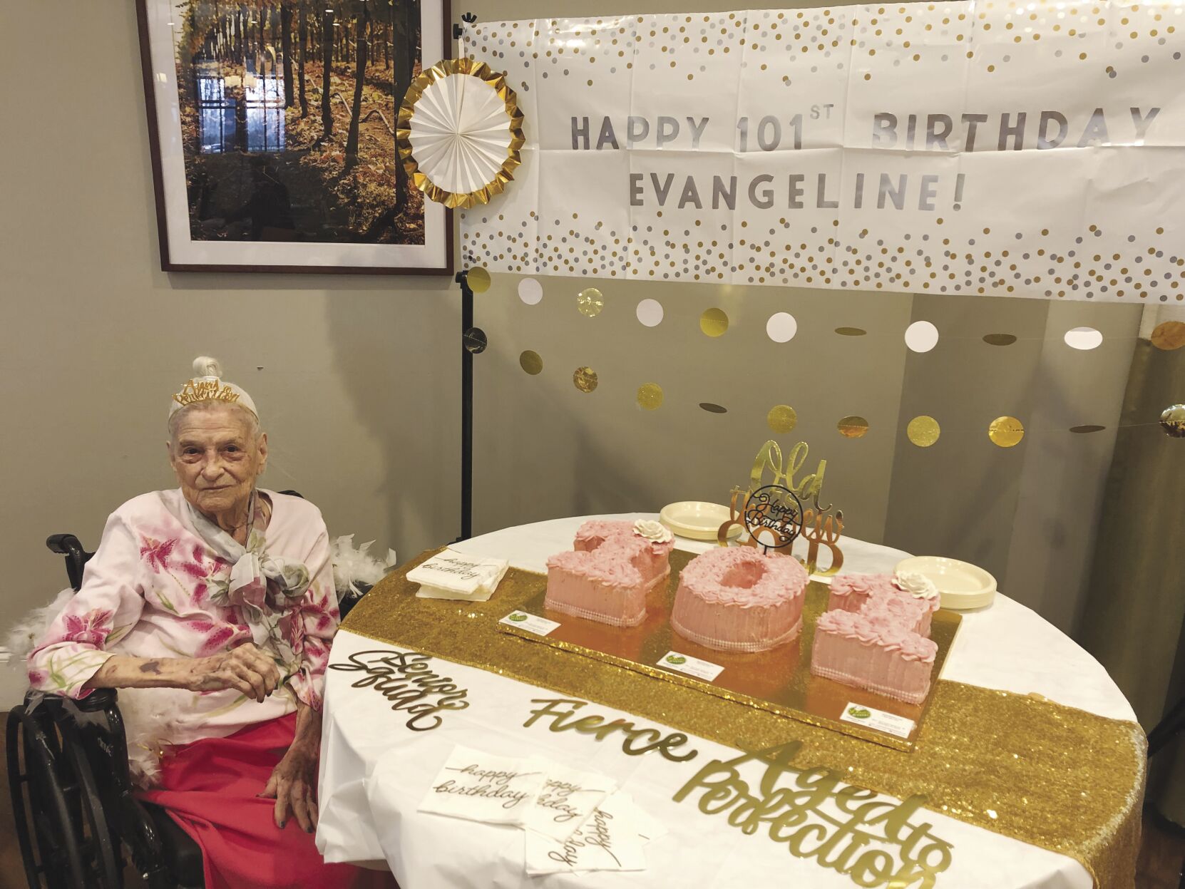 Calutron Girl Opal Talbott celebrates her 101st birthday in Oak Ridge