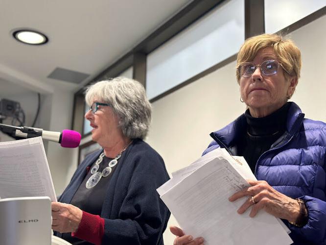 Elaine Romanias and Mage Gill PW Digital Gateway Hearing