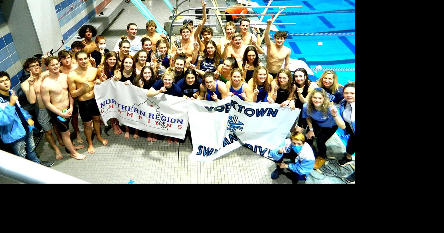 Yorktown teams sweep region swim and dive titles Sports