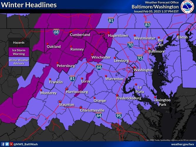 Winter weather advisory issued for Northern Virginia | | insidenova.com