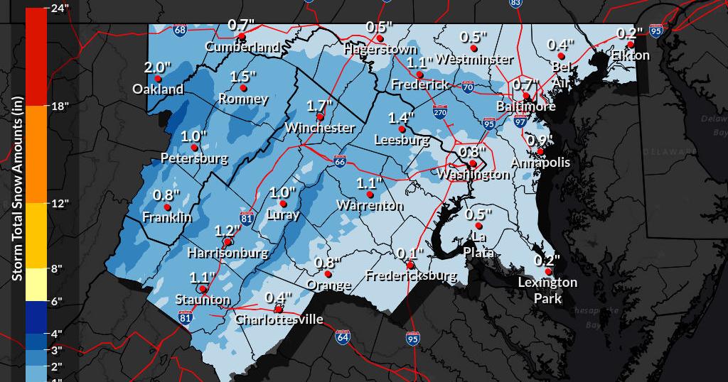 Winter weather advisory in effect tonight; snow and freezing rain expected