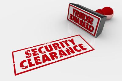 Security Clearance Approved Stamp 3d Illustration Generic Classified