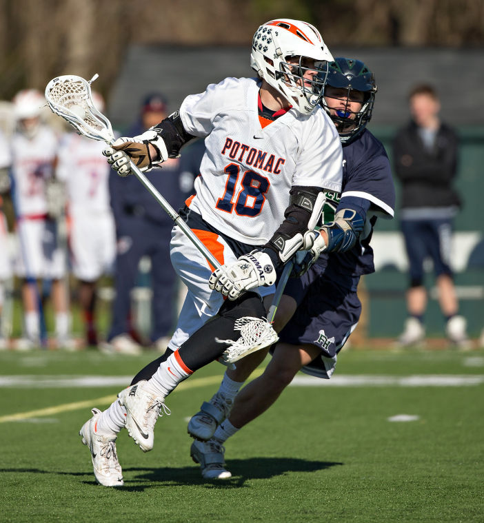 Slideshow Potomac School tops Flint Hill in boys lacrosse tilt